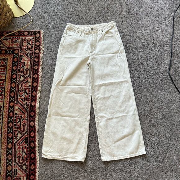 Wrangler Worldwide High Rise Wide Leg Jeans - Picture 1 of 9